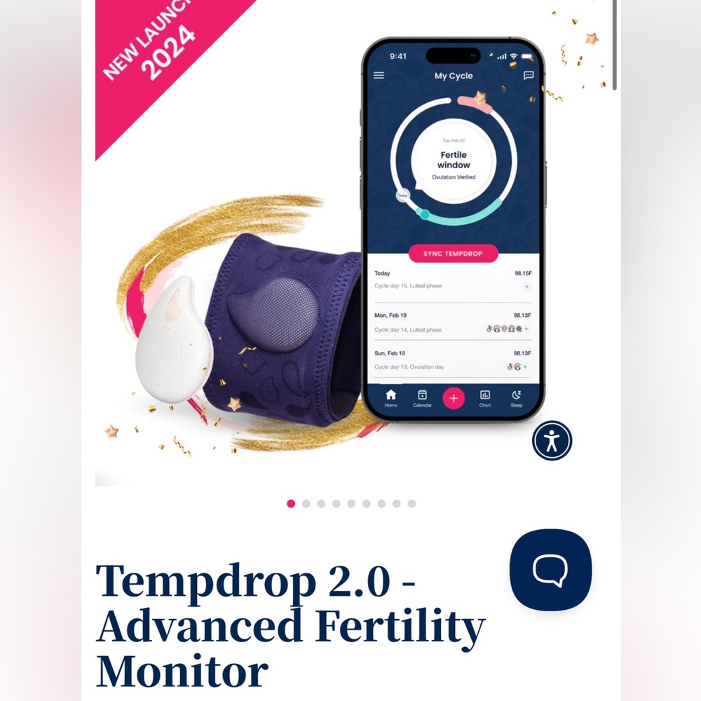 Tempdrop 2.0 Advanced Fertility Monitor